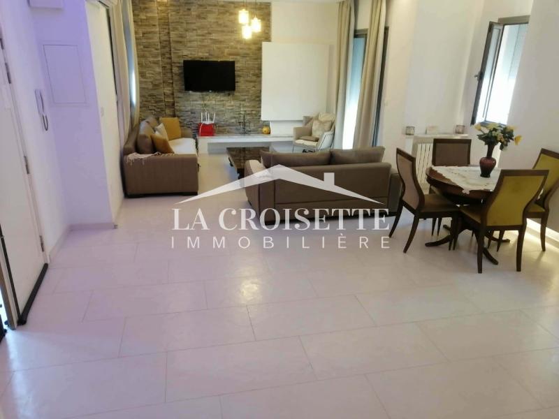 Duplex S+3 meublé à La Marsa